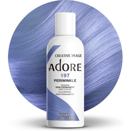 Adore Shining Semi-Permanent Hair Colour 197 Periwinkle 118ml