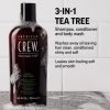 American Crew Haircare Tea Tree 3-in-1 Shampoo Conditioner & Body Wash 1000ml