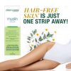 Clean + Easy Large Muslin Strips for Hair Removal 100 Count 3" X 9"