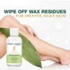 Clean + Easy After Wax Remover with Wheat Germ Oil Post Waxing Cleanser 5 Fl Oz