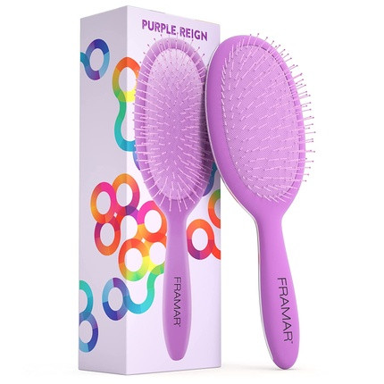 Framar Detangle Brush Purple Reign