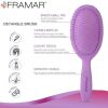 Framar Detangle Brush Purple Reign