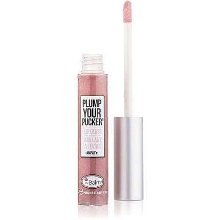 Thebalm Cosmetics Plump Your Pucker® Lip Gloss Amplify - Pale Pink Glitter