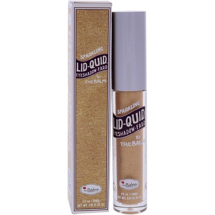 The Balm Lid-Quid Sparkling Liquid Eyeshadow Champagne for Women 0.15 oz