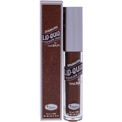 The Balm Lid-Quid Sparkling Liquid Eyeshadow Irish Coffee for Women 0.15 oz