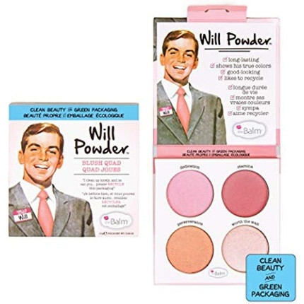 Cheeks by theBalm Cosmetics Will Powder Quad