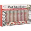 theBalm Meet Matt(e) Hughes Volume 14 Set of 6 Mini Long-Lasting Liquid Lipsticks with 3 New Shades