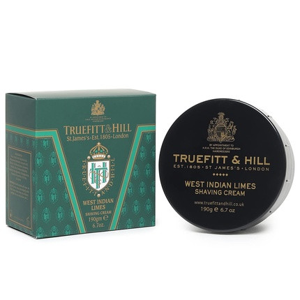 Truefitt & Hill Shaving Cream Bowl West Indian Limes 6.7 ounces