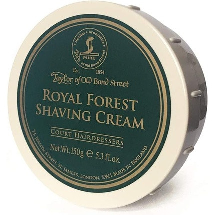 Taylor of Old Bond Street Shaving Cream Bowl 150g 5.3-Ounce Forest