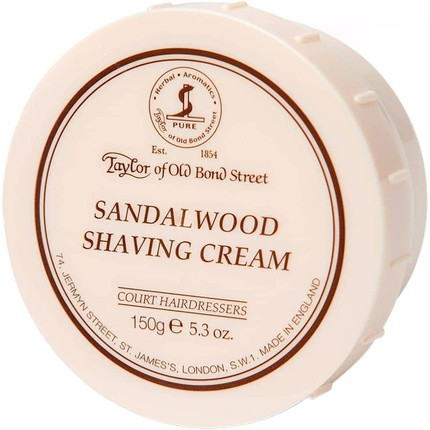 Taylor of Old Bond Street Sandalwood Shaving Cream Bowl 150g