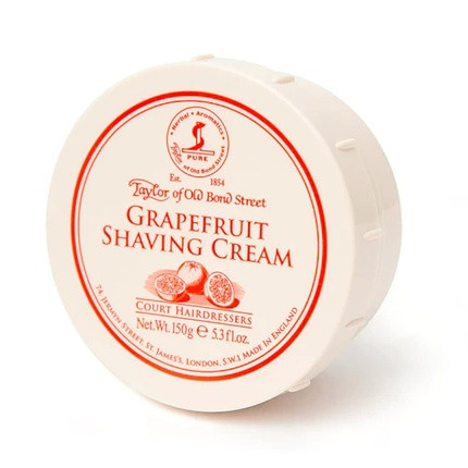 Taylor of Old Bond Street Grapefruit Shaving Cream 150g