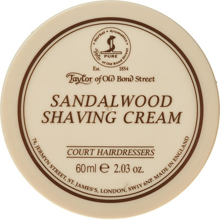 Taylor of Old Bond Street Sandalwood Shaving Cream 60ml