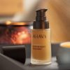 AHAVA Extreme Night Treatment Exclusive Moisturizer Neck Chest Cream Smoothes Skin Reduces Wrinkles Enriched with Patented Extreme Complex Dead Sea Osmoter Peptides Resveratrol 1 Fl.Oz