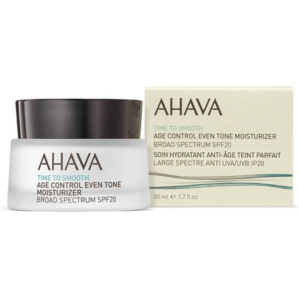 AHAVA Age Control Even Tone Moisturizer Broad Spectrum SPF 20 50ml