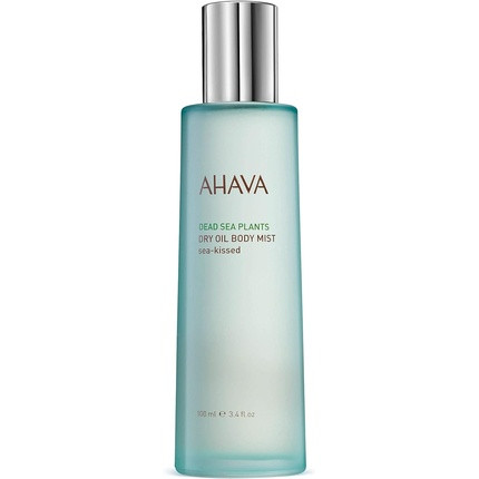 AHAVA Dry Oil Body Mist Sea-Kissed Aqua 100ml Dead Sea Minerals Aromatic and Gentle Fragranced Spray Keeps Skin Soft with a Natural Glow and Protective Hydrating Layer for Women