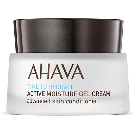 AHAVA Active Moisture Gel Cream 50ml Natural Dead Sea Facial Cream for All Skin Types Anti Aging Moisturizing Protective Daily Routine for Women and Men