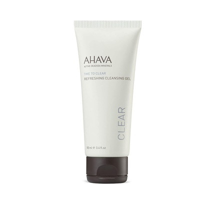 AHAVA Refreshing Cleansing Gel Soapless Skin Cleanser and Refresher 3.4 Fl.Oz