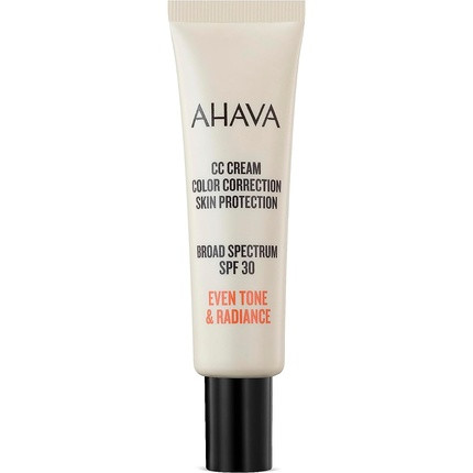 AHAVA CC Cream Color Correction SPF30 Lightweight Formula for Flawless Radiant Skin 30ml