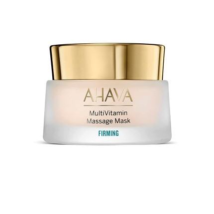 AHAVA Firming MultiVitamin Massage Mask with Anti-Aging Vitamins C, Pro B5, B3, D & Special Dead Sea Minerals Osmoter for Firmness & Radiance 1.7 fl.oz