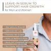 Spectral.DNC-N Leave In Serum to Support Hair Growth by DS Laboratories - Minoxidil Alternative for Men and Women, Experience Fuller, Thicker Hair, Water Based Formula 60ml