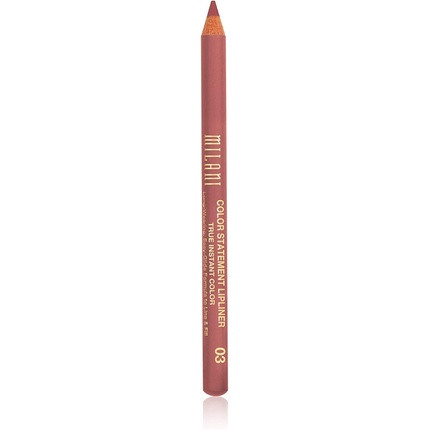 Milani Color Statement Lipliner Nude 0.04 Ounce Cruelty-Free Lip Pencil to Define Shape and Fill Lips