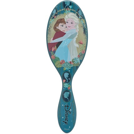 WetBrush Original Detangler Hair Brush with Ultra Soft Intelliflex Bristles Disney Love Anna and Elsa