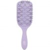 WetBrush Go Green Paddle Detangler for Thick Hair with Intelliflex Bristles Purple