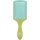 WetBrush Paddle Detangler with HeatFlex Bristles and Aquavents - Feel Good Ombre Green and Blue