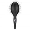 Wet Brush Easy Blow Out Hair Brush Black Edgeless HeatFlex Bristles Blow Dry Safe Ergonomic Handle Manages Tangles Maximum Volume Ceramic Coated Pad Smooths And Straightens