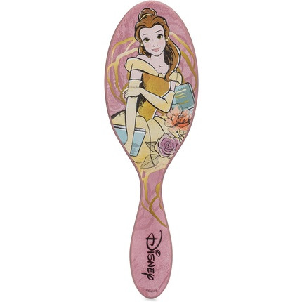 WetBrush Original Detangler Hair Brush with Ultra Soft Intelliflex Bristles Disney Elegant Princess Belle