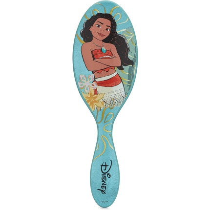 WetBrush Original Detangler Hair Brush with Ultra Soft Intelliflex Bristles Disney Elegant Princess Moana