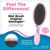 Wet Brush Original Detangler Brush Color Wash Watermark Ultra-Soft IntelliFlex Bristles - All Hair Types - Pain-Free Comb for Men Women Boys and Girls