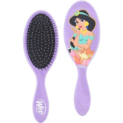 WetBrush Original Detangler Hair Brush with Ultra Soft Intelliflex Bristles for All Hair Types Disney Ultimate Princess Collection Jasmine Purple