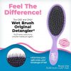 WetBrush Original Detangler Hair Brush with Ultra Soft Intelliflex Bristles for All Hair Types Disney Ultimate Princess Collection Jasmine Purple