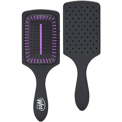 Wetbrush Charcoal Infused Paddle Detangler Ultrasoft Bristles Minimizes Pain