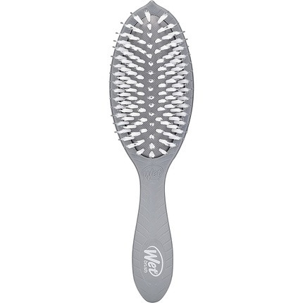 Wet Brush Go Green Treatment and Shine Brush with Coconut Oil for Unisex 1 Hair Brush