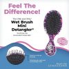 WetBrush Mini Happy Hair UltraSoft Bristles Travel Perfect Brush for All Hair Types Mermaids & Unicorns - Single