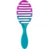 Wet Brush Pro Flex Dry Brush Teal Ombre for Unisex Hair