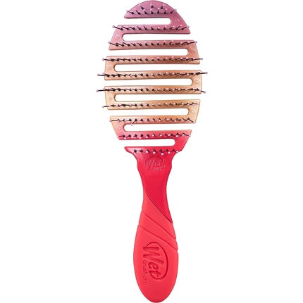 Wet Brush Pro Flex Dry Brush Coral Ombre for Unisex Hair