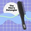 WetBrush Men's Detangler Black Leather