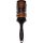 Denman Large Thermo Ceramic Hourglass Hot Curl Brush DHH4H for Blow-Drying, Straightening, Defined Curls, Volume & Root-Lift - Orange