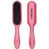 Denman Tangle Tamer Mini Pink Detangling Brush for Curly Hair and Black Natural Hair - Wet & Dry Hair Use D90