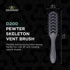 Denman D200 Skeletal Brush with Ventilation Holes Tin