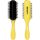 Denman Curly Hair Brush D4 9 Row Styling Brush for Styling and Defining Curls - Yellow