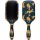 Denman Tangle Tamer Ultra Detangling Paddle Brush for Curly Hair and Black Natural Hair D90L Tiger Print