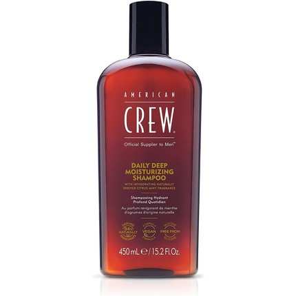 American Crew Daily Deep Moisturizing Shampoo Vegan and Silicone Free 450ml