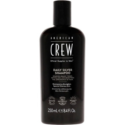 American Crew Daily Silver Shampoo For Men 8.45oz