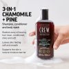 American Crew 3-IN-1 Chamomile Pine Shampoo Conditioner and Body Wash 33.8 Fl Oz