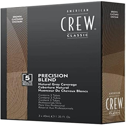 American Crew Precision Blend Hair Color Kit No.4-5 Medium Natural