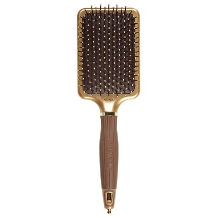 Olivia Garden Ceramic + Ion Nano Thermic Styler Hair Brush NT-PDL Paddle